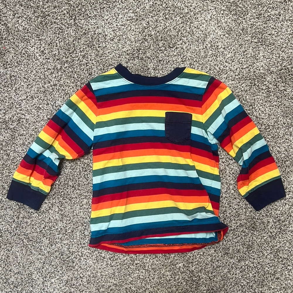Hanna Andersson rainbow long sleeve shirt unisex